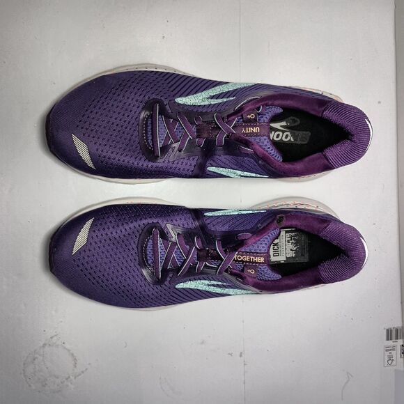 Brooks Unity GTS 20 Womens Purple Shoes Sneakers Running 1202961B516 Sz 11 B 11B - Picture 12 of 16